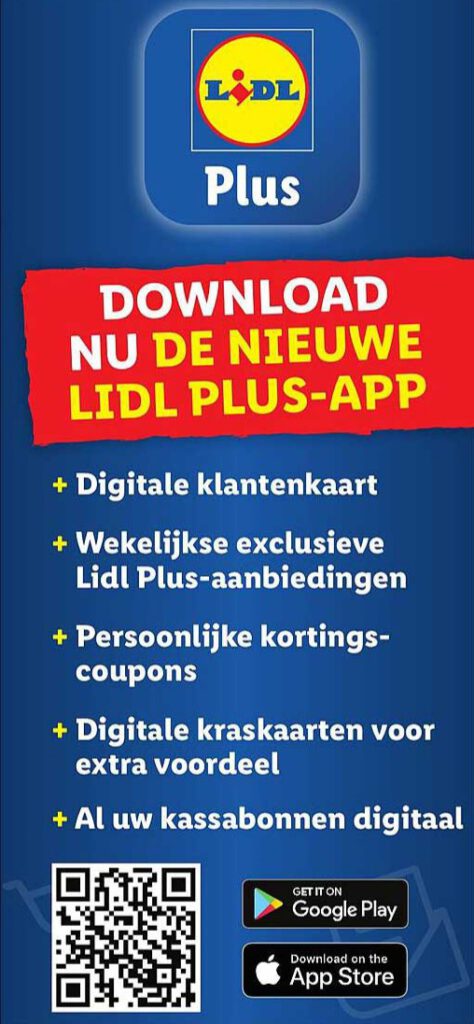 Lidl plus app met lidl plus voordeelkaart klantenkaart